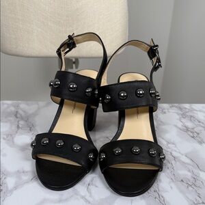 Jessica Simpson Black Studded Women's Sandals